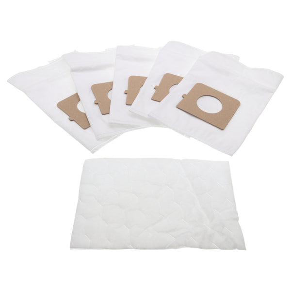 5 Sacchetti compatibili per aspirapolvere Rowenta Power Space e Moulinex ZR007001