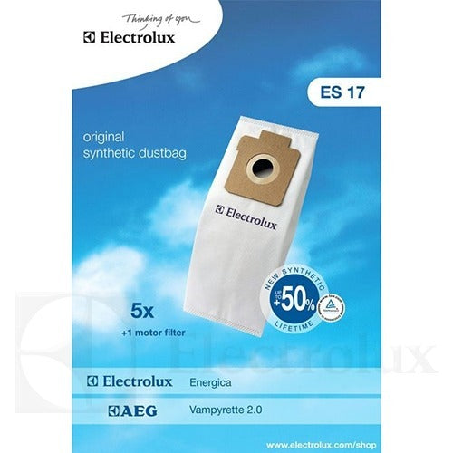 Electrolux AEG 5 sacchetti + filtro ES17 energica vampyrette ZS AS 201 200 206