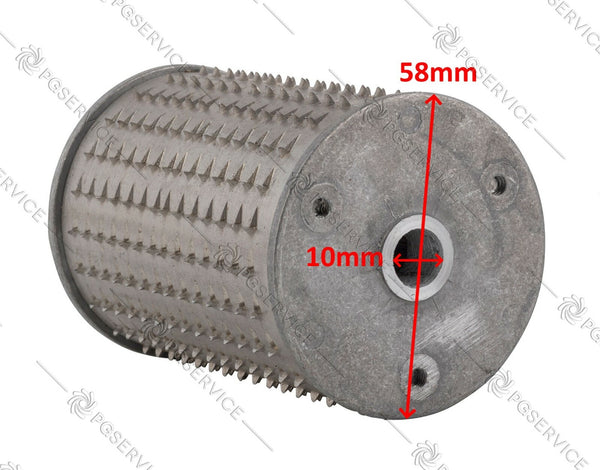 Quick Mill rullo dentato lama 95mm 10mm ORIGINALE per grattugia 0148 0149