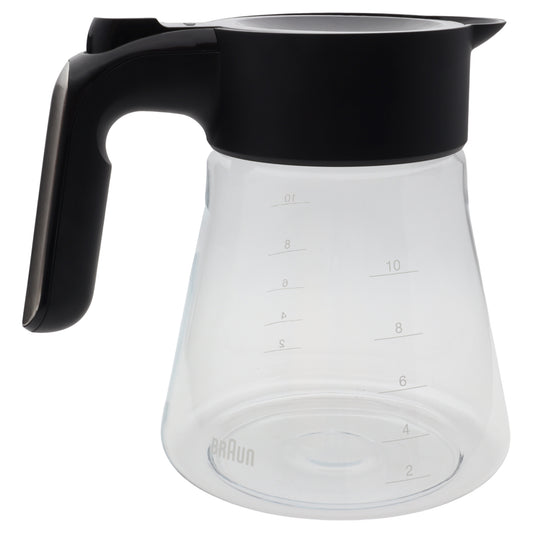 Braun caraffa vetro coperchio 10 tazze macchina caffè MultiServe KF901 KF9150