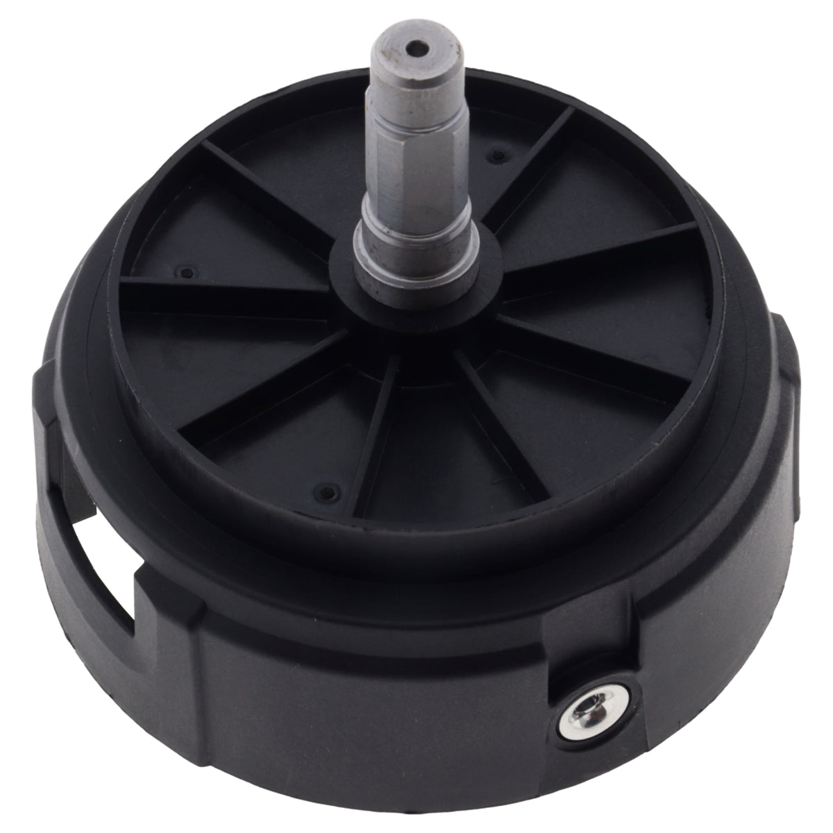 Black & Decker corpo alloggio bobina 90556012 perno asse tagliabordi BESTA530