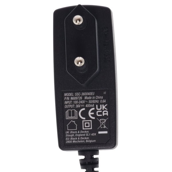 Black & Decker caricabatterie ORIGINALE 360040EU scopa aspirapolvere 36V BHFEV36